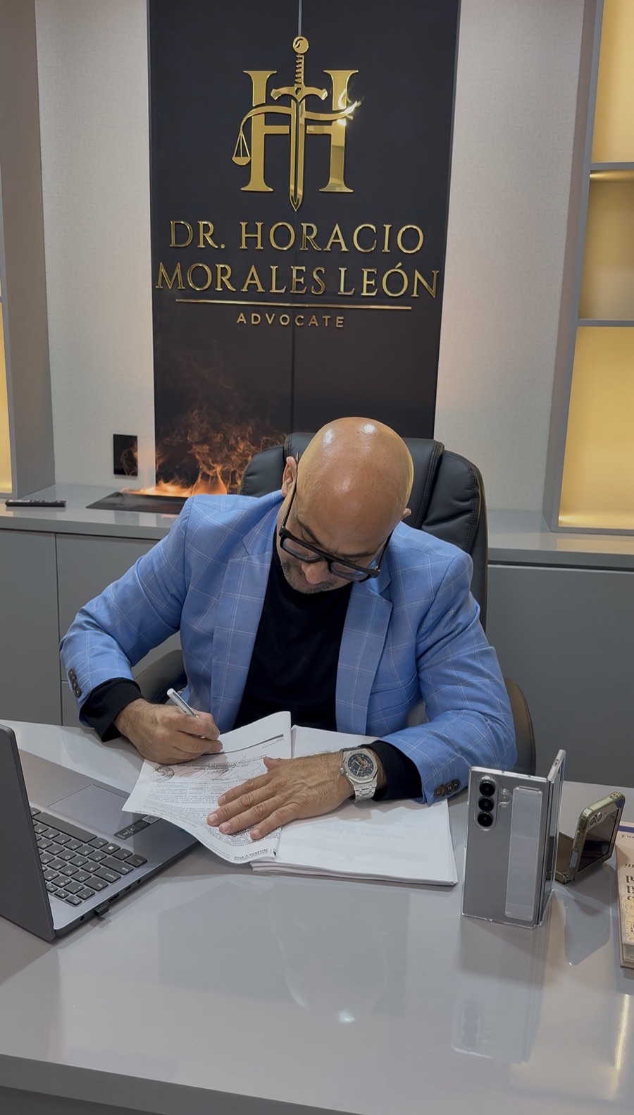 Firma de actuaciones